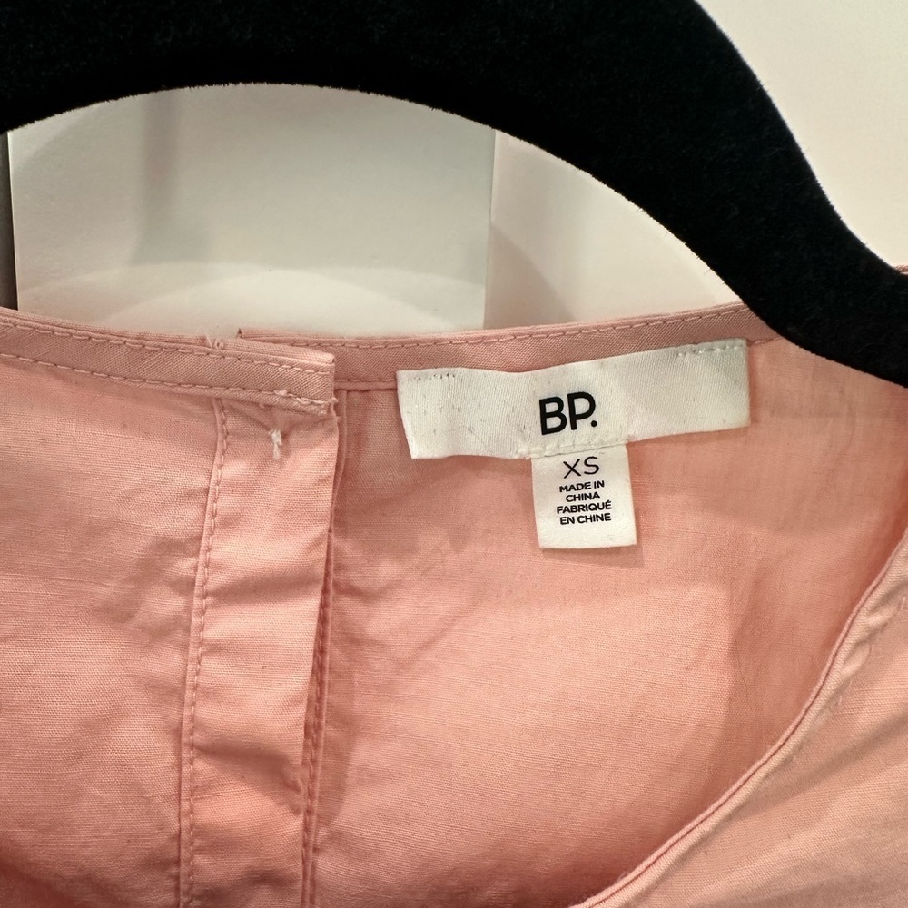 BP Pink Knot Tie Front Top - Picture 4 of 7